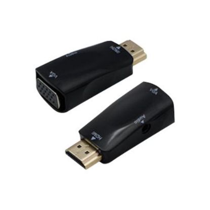 Picture of AddOn HDMI to VGA Active Adapter - Video converter - HDMI - VGA - black