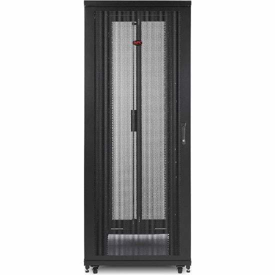 Picture of APC by Schneider Electric NetShelter SV 42U 800mm Wide x 1060mm Deep Enclosure With Sides Black - 42U Rack Height x 19in Rack Width - Black - 1014 lb Dynamic/Rolling Weight Capacity - 2205 lb Static/Stationary Weight Capacity