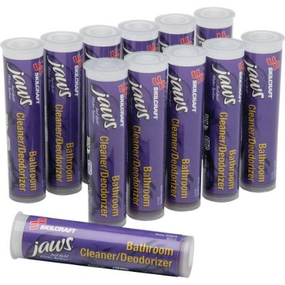 Picture of SKILCRAFT JAWS Bathroom Cleaner Refill Cartridges - 12 / Box - Violet