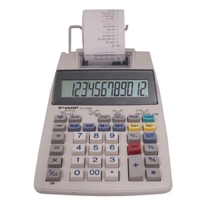 Picture of Sharp EL-1750V Printing Calculator