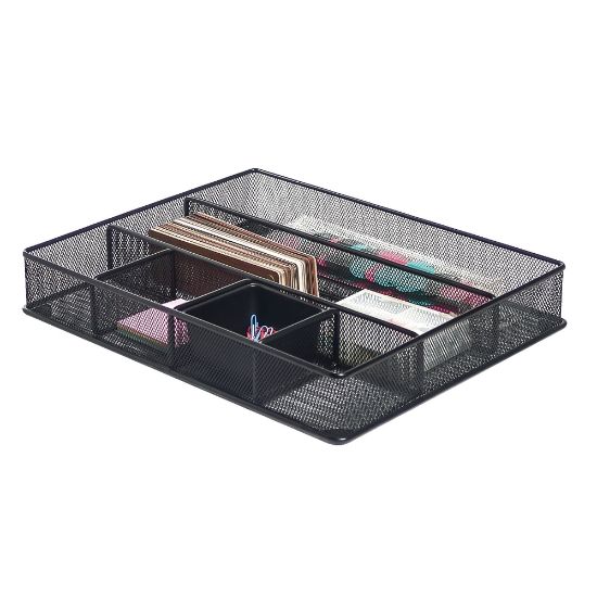 Picture of Office Depot Brand Mesh Large Drawer Organizer, Black