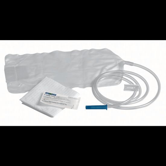 Picture of Medline Enema Poly Bag Sets, 1,500 cc Capacity, Clear, Case Of 48 Bags