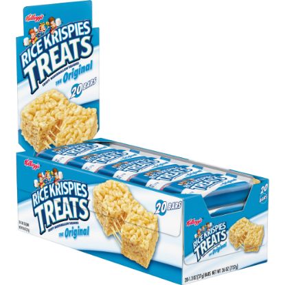 Picture of Kelloggs Rice Krispies Treats Original Bars, 1.3 Oz, Pack Of 20