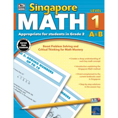 Picture of Thinking Kids Singapore Math Workbook, Grade 2