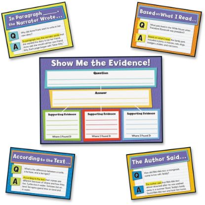 Picture of Carson-Dellosa Evidence-Based Reading And Writing Bulletin Board Set, Multicolor