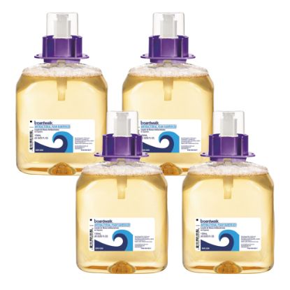 Picture of Boardwalk Foam Antibacterial Hand Wash Soap, Fruity Scent, 42.26 Oz, Carton Of 4 Bottles