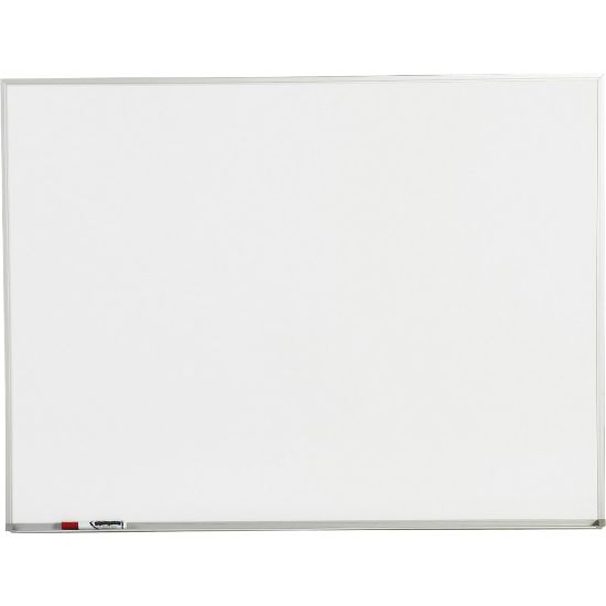 Picture of Sparco Melamine Dry-Erase Whiteboard, 24in x 18in, Aluminum Frame With Silver Finish