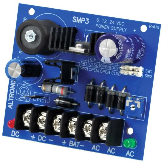 Picture of Altronix SMP3 Proprietary Power Supply - 6 V DC, 12 V DC, 24 V DC Output