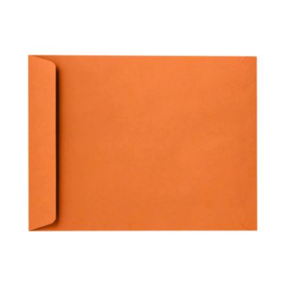 Picture of LUX Open-End Envelopes, 6in x 9in, Peel & Press Closure, Mandarin Orange, Pack Of 250