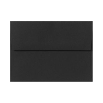 Picture of LUX Invitation Envelopes, A2, Peel & Press Closure, Midnight Black, Pack Of 50