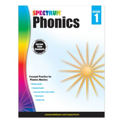 Picture of Carson-Dellosa Spectrum Phonics Workbook, Grade 1