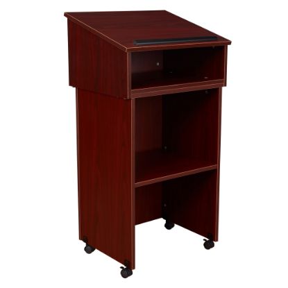 Picture of Oklahoma Sound? Table Top/Full Floor Lectern Combo, Mahogany