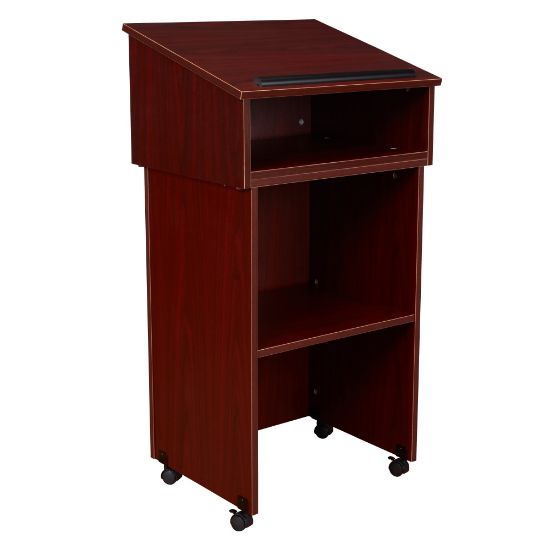 Picture of Oklahoma Sound? Table Top/Full Floor Lectern Combo, Mahogany