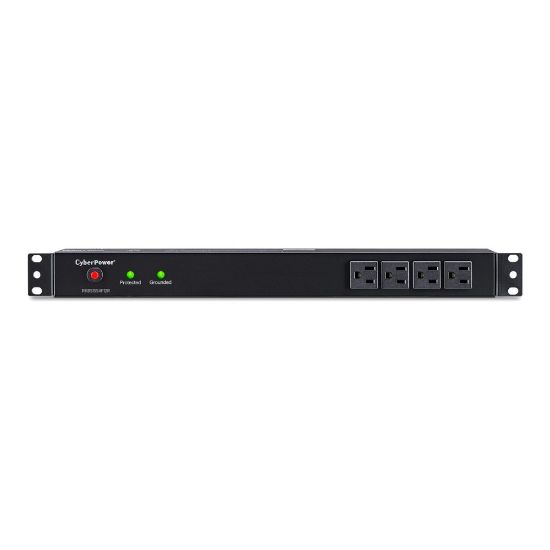 Picture of CyberPower Rackbar Surge Protection RKBS15S4F12R - Surge protector (rack-mountable) - AC 120 V - output connectors: 16