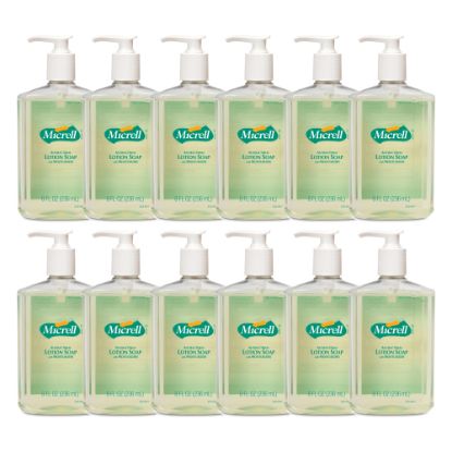 Picture of Micrell Balsam Antibacterial Lotion Hand Soap, Citrus/Floral Scent, 8 Oz, Carton Of 12 Pump Bottles