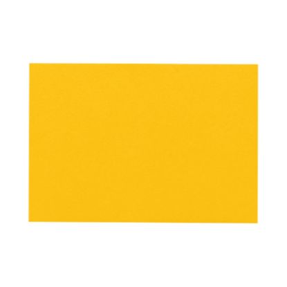 Picture of LUX Flat Cards, A7, 5 1/8in x 7in, Sunflower Yellow, Pack Of 500