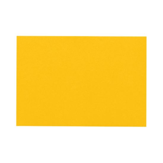 Picture of LUX Flat Cards, A7, 5 1/8in x 7in, Sunflower Yellow, Pack Of 500