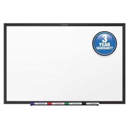 Picture of Quartet Classic Melamine Dry-Erase Whiteboard, 60in x 36in, Aluminum Frame With Black Finish