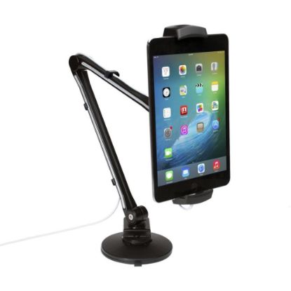 Picture of CTA Digital Mounting Arm for Tablet, Smartphone, iPad Air, iPhone - 10in Screen Support