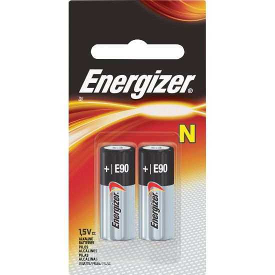 Picture of Energizer N Battery 2-Packs - For Multipurpose - N - 1000 mAh - 1.5 V DC - 96 / Carton