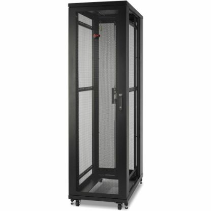 Picture of APC by Schneider Electric NetShelter SV 42U 600mm Wide x 1060mm Deep Enclosure Without Sides Black - 48U Rack Height x 19in Rack Width - Black - 1014 lb Dynamic/Rolling Weight Capacity - 2205 lb Static/Stationary Weight Capacity