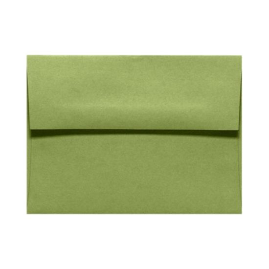 Picture of LUX Invitation Envelopes, A2, Peel & Press Closure, Avocado Green, Pack Of 500