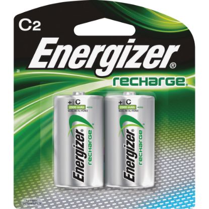 Picture of Energizer Recharge Universal Rechargeable C Battery 2-Packs - For Multipurpose - Battery Rechargeable - C - 48 / Carton