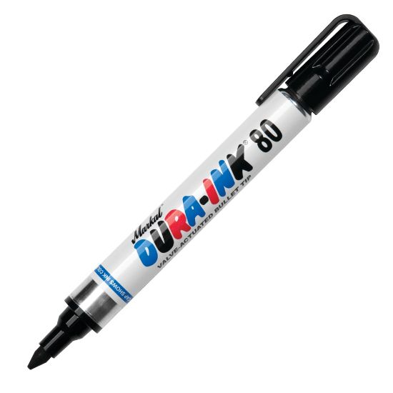 Picture of DURA-INK No. 80 Permanent Marker, Fine Point, Black