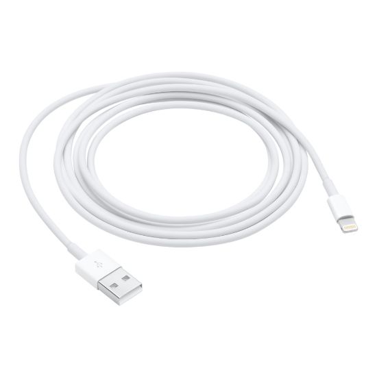 Picture of Apple Lightning To USB Cable For iPad/iPhone/iPod, 6.56 ft.