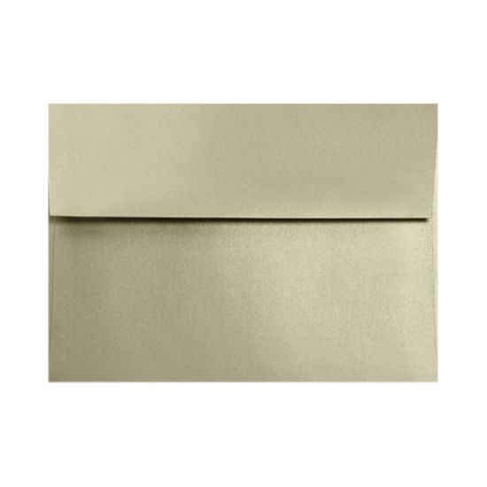 Picture of LUX Invitation Envelopes, #4 Bar (A1), Gummed Seal, Silversand, Pack Of 500