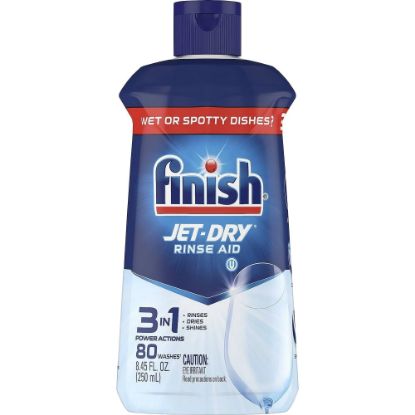 Picture of Finish Jet-Dry Rinse Aid - 8.45 oz (0.53 lb) - 1 Each - Blue