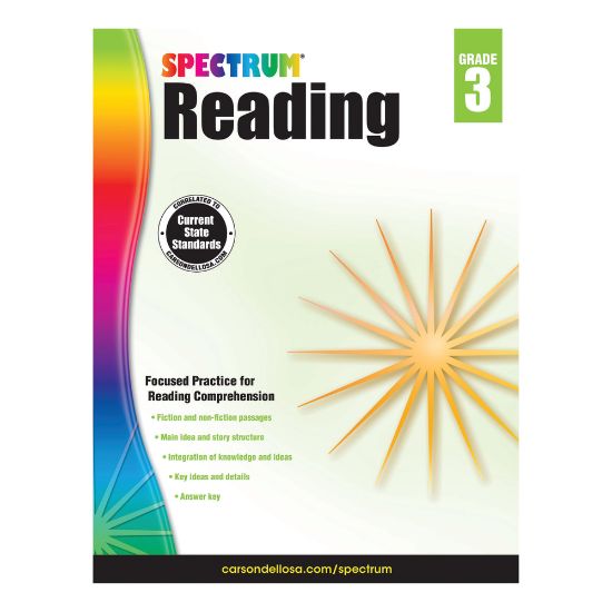 Picture of Carson-Dellosa Spectrum Reading, Grade 3