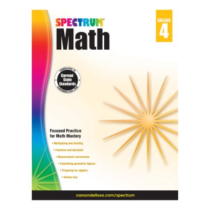 Picture of Spectrum Math, Grade 4