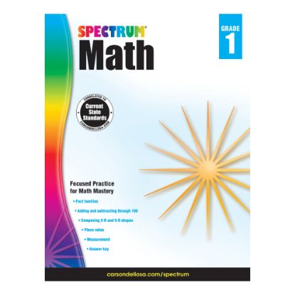 Picture of Carson-Dellosa Spectrum Math, Grade 1