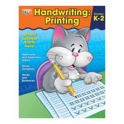 Picture of Carson-Dellosa Brighter Child Handwriting Workbook: Printing, Ages 5 - 7