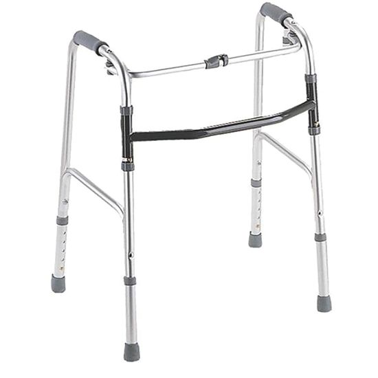 Picture of Medline Guardian Youth 1-Button Folding Walker, Chrome