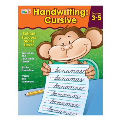 Picture of Carson-Dellosa Brighter Child Handwriting Workbook: Cursive, Ages 8 - 11