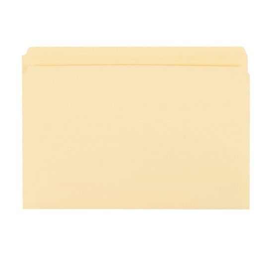 Picture of Office Depot Brand Manila File Folders, 3/4in Expansion, Straight Cut, Letter Size, Pack Of 100 Folders