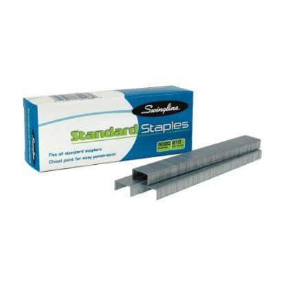 Picture of Swingline Standard Chisel Point Staples 10/pk, (10 boxes of 5,000 staples)