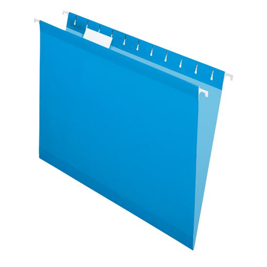 Picture of Office Depot Brand Hanging Folders, Letter Size, Blue, Box Of 25