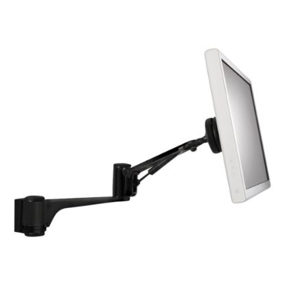 Picture of Atdec Acrobat Articulated Wall Arm - Mounting kit (articulating arm, wall mount, interface bracket) - for LCD display - black - screen size: 12in-24in - wall-mountable