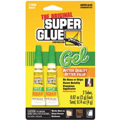 Picture of Super Glue Gel Double Pack - 2 / Pack - Clear