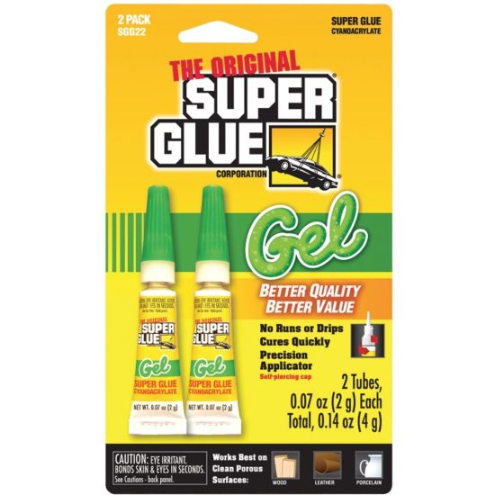 Picture of Super Glue Gel Double Pack - 2 / Pack - Clear