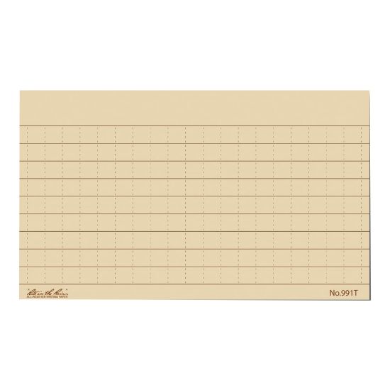 Picture of Rite in the Rain All-Weather Index Cards, 3in x 5in, Tan, Pack Of 100