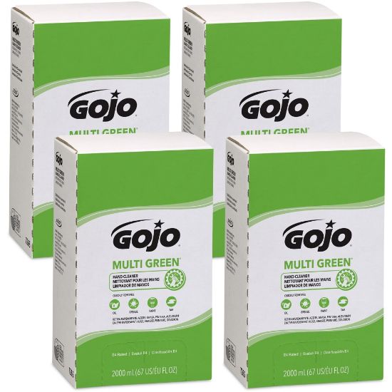 Picture of Gojo Multi Green Gel Hand Soap, Citrus Scent, 67.63 Oz., Pack Of 4 Bottles