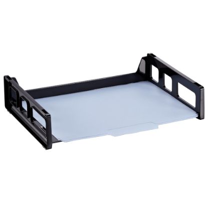 Picture of Officemate OIC Side-Load Letter Tray, 2 3/4in x 13 3/16in x 9in, Black