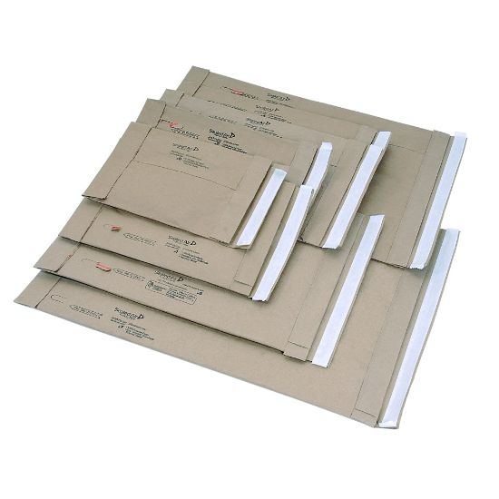 Picture of Jiffy Self-Seal Padded Mailers, #7 Size, 14 1/4in x 20in, 100% Recycled, Pack Of 25