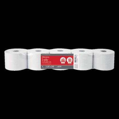 Picture of Office Depot Brand Paper Rolls, 2-1/4in x 200ft, White, Pack Of 5