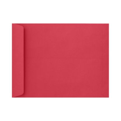 Picture of LUX Open-End 9in x 12in Envelopes, Gummed Seal, Holiday Red, Pack Of 50