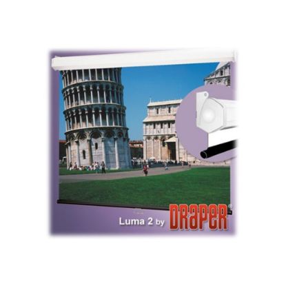 Picture of Draper Luma 2 HDTV Format - Projection screen - ceiling mountable, wall mountable - 94in (94.1 in) - 16:10 - Matt White